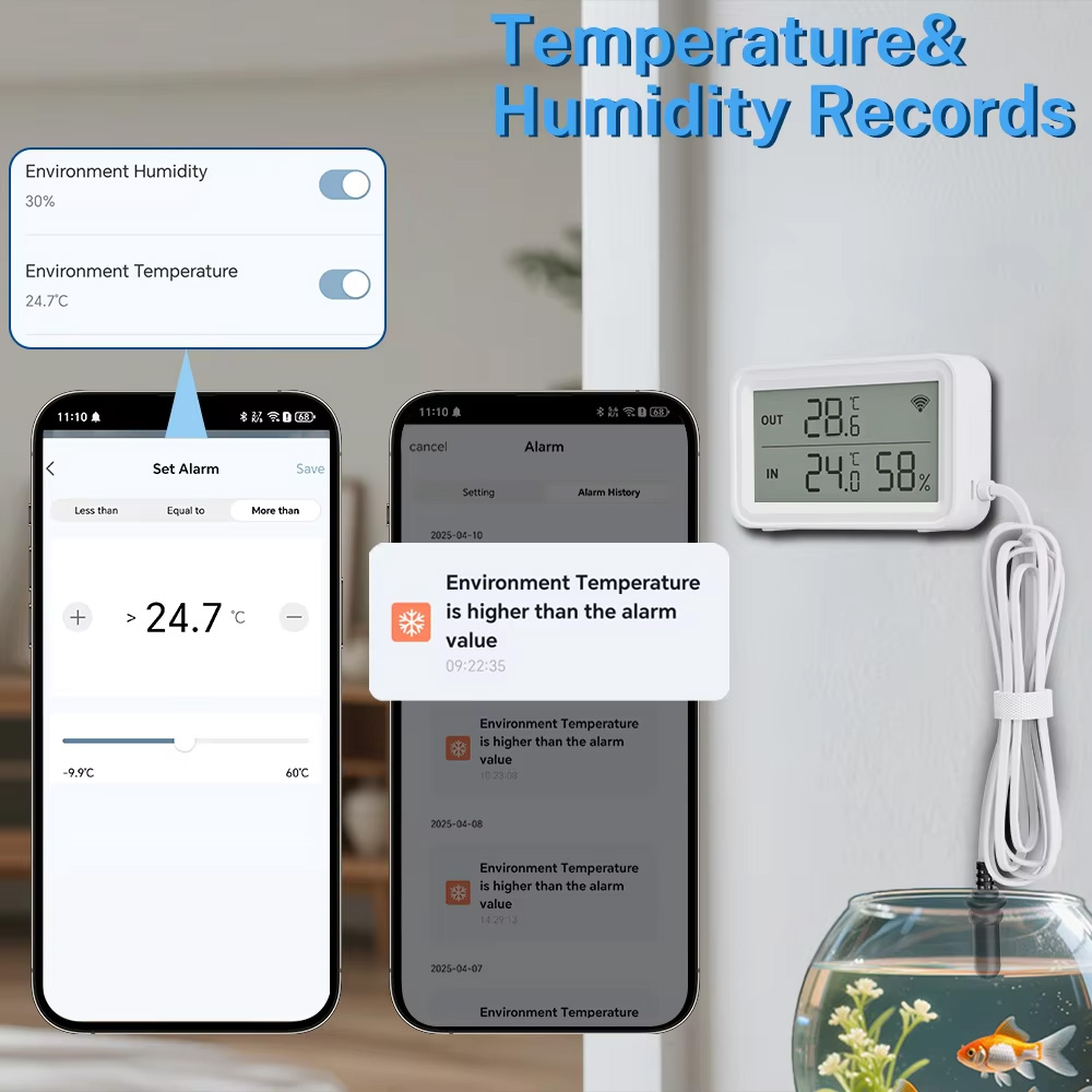 External Waterproof Probe Temp - Digital Hygrometer Probe review and price