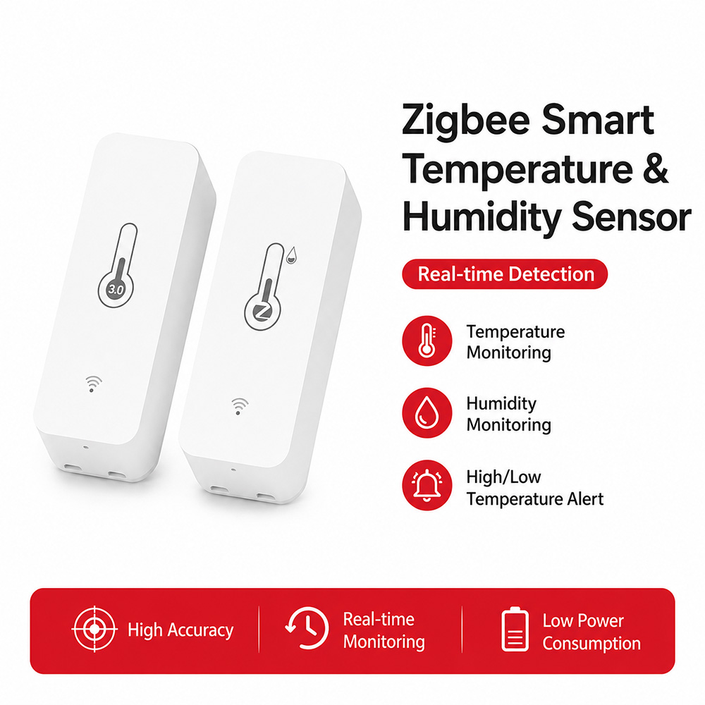 Zigbee Temperature Humidity Se - Digital Hygrometer Probe review and price