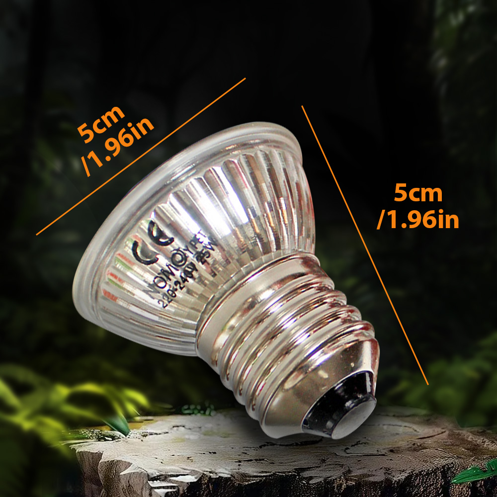 Reptile UVA UVB 50W Lamp Vitam - Vitamin D3 Reptile review and price